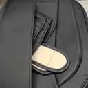 Black Car Seat Covers Full Set - Breathable Faux Leather Universal 5 Seat Covers for Cars, Automotive Protector Fit for Most Sedan SUV Pick-up Truck