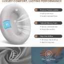Studio Pro Headphone Ear Pads, Replacement Earpads/Cushions for Beats Studio Pro, with Premium Protein Leather, Resilient Memory Foam, Added Thickness