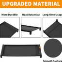 Upgraded WB31X24738 Griddle Replacement Parts for GE Stove Parts WB31X49806 Cast Iron Center Griddle Plate WB31X24998 19.5" x 9" General Electric Gas Range Burner Griddle GE Cooktop Flat Top Pan