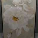 ASDCEUTICALS Large Canvas Wall Art - Beige Bloomy Flower Wall Decor, Vintage Floral Paintings, Aesthetic Botanical Pictures for Living Room Bedroom Office Bathroom Framed Artwork 24" X 36" X 3 Pcs