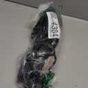 SAMMITOP Black Kitten Heels for Women Closed Pointed Toe Ankle Strap Slingback Heels Low Heel Pumps Shoes Dressy Patent Leather 1.5 Inch Size 10