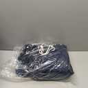 Tefici Electric Heated Blanket Throw, Super Cozy Soft 2-Layer Flannel 50" x 60" Heated Throw with 6 Heating Levels & 4 Hours Auto Off, Machine Washable, ETL&FCC Certified, Home Office Use,Blue