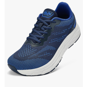 Slow Man Wide Toe Box Shoes for Men - Cushioned Road Running Shoe Non Slip Mens Walking Sneakers for Wide Feet Comfortable Athletic Gym Workout Sneaker, Size 43/12