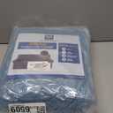 H.VERSAILTEX 2 Piece Loveseat Slipcovers 2 Cushions Loveseat Cover Furniture Cover/Protector with Elastic Bottom, Spandex Jacquard High Stretch Stylish Suit for T Cushion/Box Cushion- Dusty Blue