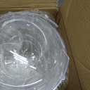Acrylic Hollow Ball, Clear Plastic Fillable Ornaments Ball, DIY Clear Plastic Balls for New Years Present, Xmas Tree, Home Decoration, Wedding, Party (25cm/9.84inch, 2PCS)