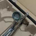 Chrome Bathroom Faucet Single Hole, Single Handle Water Faucet for Bathroom with Pop Up Drain Assembly and Water Faucet Supply Lines