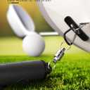 Golf Club Cleaner Brush and Towel, Golf Club Brush Groove Cleaner Magnetic, Golf Bag Accessories for Men Gifts