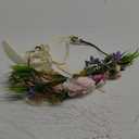 Vivivalue Floral Crown Women Flower Headband Floral Headpiece Halo Wedding Party Festival Photos (22)
