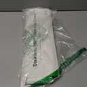 Stove Gap Covers Stainless Steel, Stove Gap Filler, Range Trim Kit for Stove, Counter and Oven, Easy Clean with Heat Resistant, Retractable from 13.8" to 27.5", Width 0.79", Black, 2Pcs