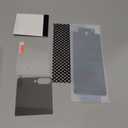 Ferilinso [Auto Dust Install] 2 Pack Inside Privacy Screen Protector for Samsung Galaxy Z Flip 7 [Phone Case Friendly], Anti-Spy Film with 2 Pack Front Tempered Glass Accessories