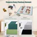 popotop Photo Album 4x6-300 Photos Linen Cover Photo Books with 300 Horizontal Pockets,Slip-in Picture Albums for Family Wedding Anniversary Baby Vacation Pictures
