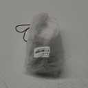 Curtain Pleat Tape - 12 Meters/13 Yards with 45 Stainless Steel 4 Prongs Hooks for DIY Pinch Pleat White