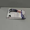 Truform 20-30 mmHg Compression Stockings for Men and Women, Knee High Length, Closed Toe, Black, Large