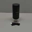 Mongdio Portable Electric Burr Coffee Grinder with 38 Adjustable Settings, Conical Burr Coffee Grinder with LED Display, USB Charging, Ceramic Core, for Home, Space Black