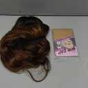 Brown Mixed Blonde Wig Long Blonde Highlight Wavy Wigs for Women Heat Resistant Synthetic Hair Replacement Wigs (26'')