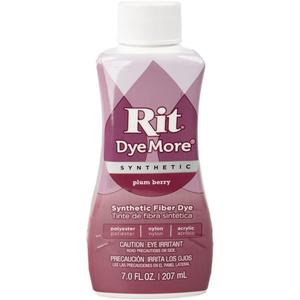 Rit DyeMore Single Bottle 7 Oz. Synthetic Liquid Fiber Dye for Clothing, Dcor, and Crafts  Plum Berry