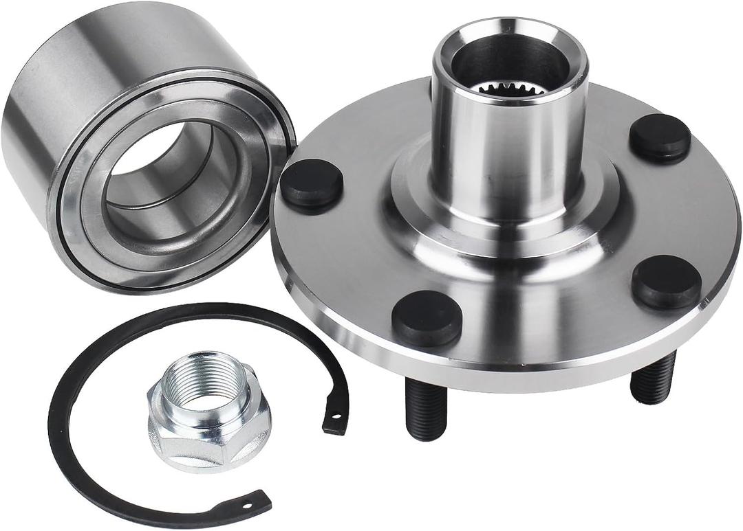 KUSATEC 518509 Front Wheel Bearing and Hub Assembly Compatible with 1992-2003 Lexus ES300 RX300, 1992-2004 Toyota Avalon Camry Sienna Solara, 5 Lug Bolts without ABS