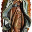 Our Lady of Guadalupe Statue Resin Figurine with Prayer Gift Box, 4 Inch