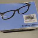 CLASAGA Progressive Multifocus Reading Glasses for Women, Pattern Print Blue Light Block Stylish Ladies Computer Readers, Magnification Strength: 2.0 x