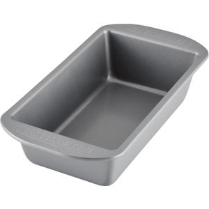 Farberware Nonstick Bakeware 9-Inch x 5-Inch Loaf Pan, Gray 