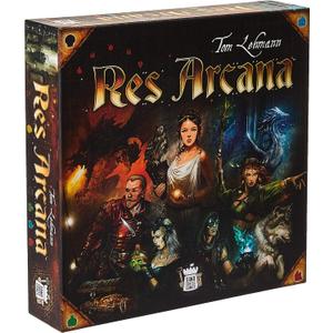 Res Arcana Board Game - The Enchanting World of Mages and Magic! Fantasy Adventure Game, Strategy Game for Kids & Adults, Ages 14+, 2-4 Players, 30-60 Min Playtime, Made by Sand Castle Games