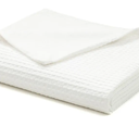Cotton Waffle Weave Duvet Cover White 94" x 66' 