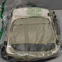 LOVEVOOK 40L Travel Backpack for Women & Men - 17.3 Inch Carry On Backpack & Personal Item Backpack for Airlines, Spacious and Durable Design, with 3 Packing Cubes (Large-40L-4Pcs, Light Green-Beige-Olive Green)