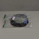 Ercielook CAT8 Ethernet Cable 100 ft High Speed, Shielded Flat Internet Cable with Clips, Weatherproof S/FTP UV Resistant for Router/Gaming/Modem - Black 30 M