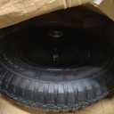GICOOL 14.5" Wheelbarrow Tire, 3.50-8 Pneumatic Tire, Universal Wheelbarrow Wheel for 4.80/4.00-8, 4.00-6, and 2.50-8, with 6" Centered Hub, 5/8" Axle Bore Hole, Sealed Bearings