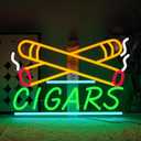 Neon Sign for Wall Decor Dimmable Cigarette Led Lights Signs Smoke Shops Neon Light for Lounge Pub Home Bar Party Decoration USB Powered