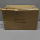 Gisafai 4 Inch Dryer Vent Cover Outdoor with Stainless Steel Screen Black Wall Dryer Exhaust Vent Cover External Cap Cushioned Non Return Flap with Sealing Gasket Grille, Bird/Insect Proof