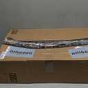 jinchan Renouveau Floral Round Rug 7ft Area Rug Indoor Circle 7' Round Washable Modern Oriental Flower Print Non Slip Carpet for Living Room Dining Room Bedroom Office Decor Pink/Grey