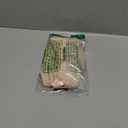 Haloumoning Girls Crop Tops Summer Short Sleeve T Shirts Kids Square Neck Slim Fit Basic Tee (5-6 Years, Beige)