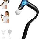 Sfozstra Deep Tissue Massage Gun: Handheld Electric Percussion Muscle Massager with 12-Speed Intelligent Feedback System & AI-Powered Response - Detachable Extended Handle for Back Leg Pain Relief