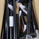 VEVOR Extendable Steel Truck Ladder Rack - 800 lbs Capacity, 46-71 inch, Non-Drilling for Kayak, Surfboard, Lumber, Ladder