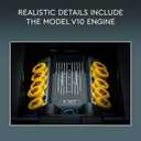 LEGO Technic Lamborghini Huracn Tecnica Advanced Sports Car Building Kit for Kids Ages 9 and up Who Love Engineering and Collecting Exotic Sports Car Toys, 42161