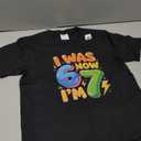 I was 6 Now I'm 7 Year Old Birthday 67 Meme for Kids Boys T-Shirt, Size: S