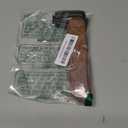 Baby Stroller Hooks Bag Hooks for Hanging Diaper Bags Multipurpose Hooks for Grocery Shopping Bags Premium Vegan Leather Pram Straps 2 Pcs (Brown)