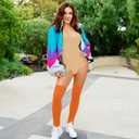 Dance Leotards for Women Basic Soild Tank Ballet Dancewear Scoop Neck Bodysuit for Adult (X-Small, Flesh)