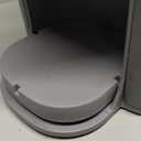 KIDISLE Hot & Iced Coffee Maker with Bold Setting, Single Serve Coffee Maker for K Cup and Grounds, 6-14 Oz Brew Sizes, 50 Oz Removable Water Tank, One Cup Coffee Machine with Reusable Filter, Grey