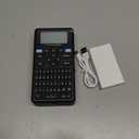 SUPVAN E11 Bluetooth Label Maker Machine with 4 Tapes, Support Keyboard & App with 30+ Fonts and 660+ Icons, Rechargeable Inkless Labeler for Home, Kitchen, Office, School, Organization, Black