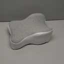 Long 14 Knee Pillow for Side Sleeper Fully Support Thighs and Knees for Required Knee Separation- Leg Pillow for Side Sleeping Between Legs Aligns Spine- Large, Gray