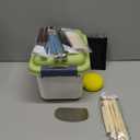 10 lb White Natural Air-Dry Clay + 30 pcs Pottery Tools + Storage Box,Ideal for Wheel Throwing,Hand Building,Sculpting;Great for All Skill Levels;Whiteware Clay for Pottery (White 10LB)