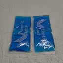 Gel Ice Packs for Injuries Reusable (2 Pack) 9.5" x 4.5"  Gel Cold Soft Ice Pack by Kinetic Labs  Flexible & Soft Packs for Knee, Shoulder, Back (Regular)