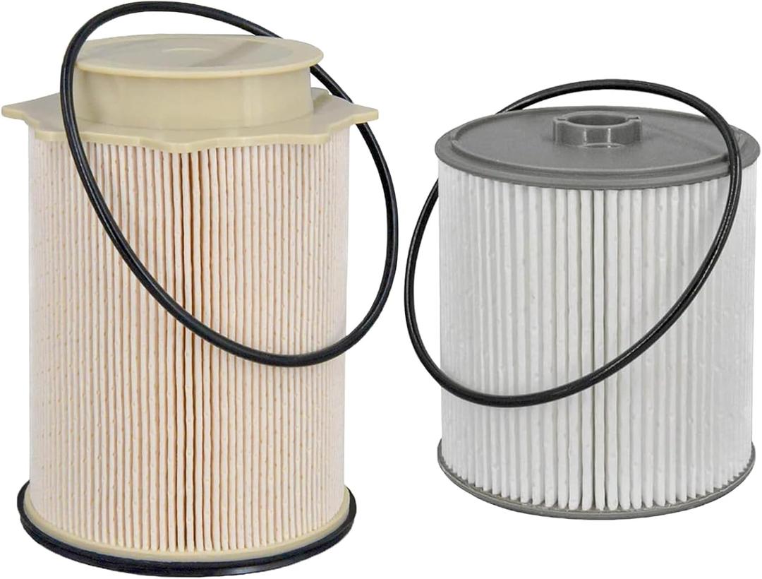 Fuel Filters for Ram 2500 3500 4500 5500 6.7 Cummins Diesel, Fuel Filter for 2019 2020 2021 2022 2023 2024 Dodge Ram 6.7 Diesel, Fuel Filter Water Separator Set Replace 68157291AA 68436631AA