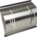 Craftmade CC-BN Designer Contemporary Design Door Chime, Brushed Nickel (10.25"H x 7.5"W) (Modern, Multicoloured)