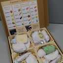 Food Groups - 20 Wooden Play Food Sets & 4 Crates & 4 Mini Blackboard & 15 Play Money, Pretend Toy Food Kitchen Accessories for Toddlers & Kids Ages 3+