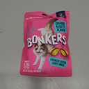 Bonkers Cat Bites, Crunchy & Soft Seafood & Eat It! Flavor Treats, Low Calorie, Training or Food Topper, 3 OZ Resealable Bag for All Breeds and Ages (BBD AUG 10/2027)