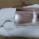 Andency Ruched White Full Size Comforter Sets, Shabby Chic Pleatd Bedding Sets 3 Pieces, Lightweight Soft Boho Ruffle Bed Set for Girls, Kids, Women, All Season