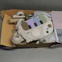 Baby Gym Play Mat with Detachable Musical Piano, Light Up Activity Center with 4 Rattles & Glowing Night Light, Educational Sensory Toys for Newborns 0-12 Months